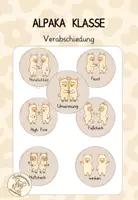 Vorschau - Bildkarten - Alpakaklasse Begrüßung/ Verabschiedung - Deckblatt
