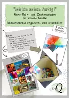 Vorschau - Mal- und Bastelvorlagen - Bildausschnitte ergänzen - kleine Aufgaben für schnelle Künstler - Deckblatt