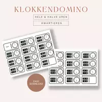 Voorbeeld - Klokkendomino - Voorblad