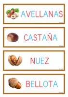 Vista previa - Refuerzo / NEE / Materiales de apoyo - TARJETAS VOCABULARIO OTOÑO - página 3