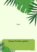 Vorschau - Mal- und Bastelvorlagen - Portfolioseiten Dschungle für die KiTa - Seite 1