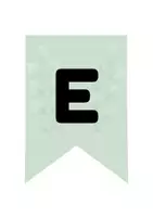 Vorschau - Poster - Herzlich Willkommen Wimpelkette Girlande für Eule, Löwe, Eichhörnchen, Igel, Reh, Lama grün - Seite 3
