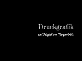 Vorschau - Arbeitsblätter - Druckgrafik - Einführung in den Linolschnitt mit Tierporträts - Seite 1
