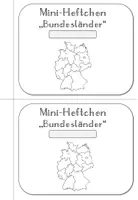 Vorschau - Stationenlernen - Bundesländer Mini-Heft | Deutschland Sachunterricht Klasse 3-6 - Seite 3