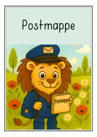 Vorschau - Poster - Löwenklasse - Postmappe (Schulstart) - Seite 1