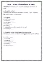 anteprima - Schede informative - Descrivere oggetti comuni usando aggettivi qualificativi - SL - Pagina 1