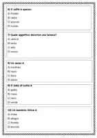anteprima - Schede informative - Descrivere oggetti comuni usando aggettivi qualificativi - SL - Pagina 3