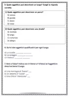 anteprima - Schede informative - Evidenziare aggettivi che descrivono luoghi - SL - Pagina 3