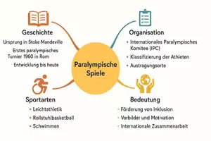 Vorschau - Arbeitsblätter - Arbeitsblätter zum Thema "Paralympische Spiele" + Lösung & MP3 + Mindmap + Infografik - Seite 2
