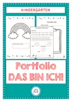 Vorschau - Arbeitsblätter - Portfolio Vorlagen für den Kindergarten - Deckblatt