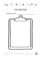 Vorschau - Arbeitsblätter - Portfolio Vorlagen für den Kindergarten - Seite 2