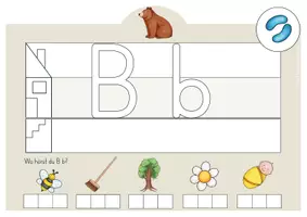 Vorschau - Stationenlernen - Knetvorlagen mit Hörübung (Grundschrift, Druckschrift, Buchstabenweg) - Seite 3
