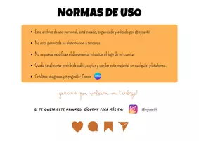 Vista previa - Juegos / Gamificación - BINGO DEL OTOÑO - página 1