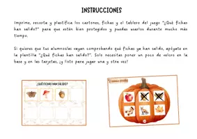 Vista previa - Juegos / Gamificación - BINGO DEL OTOÑO - página 2