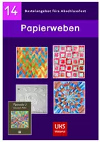 Vorschau - Mal- und Bastelvorlagen - Papierweben - interessante Muster - Deckblatt