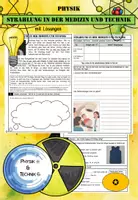Vorschau - Unterrichtsreihen - PHYSIK - Strahlung in der Medizin und Technik (differnzierte Version) - Deckblatt