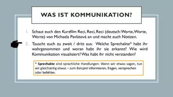 Vorschau - Arbeitsblätter - Materialpaket: Kommunikation untersuchen (Kommunikationsanalyse, Jg. 10-11) - Seite 3
