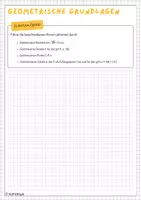 Vorschau - Arbeitsblätter - Geometrische Grundlagen (Strecke, Strahl, Gerade, Lagebeziehungen) - Deckblatt