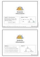 Vorschau - Arbeitsblätter - DREIECKE - Dreiecksarten & Winkelsumme (Stationenarbeit) - Seite 2