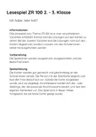 Vorschau - Spiele - Ich habe...Wer hat? Zahlenraum 100 / Hunderterfeld / Hunderterraum - Seite 1