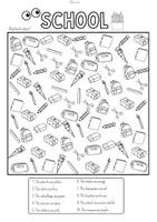 Vorschau - Arbeitsblätter - School Things - I Spy... (Count, Read & Colour) (Englisch Grundschule) - Seite 3