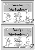 Vorschau - Arbeitsblätter - Freiarbeitsheft: Gruselige Schreibwerkstatt - Seite 3