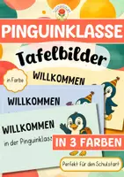 Vorschau - Präsentationen/Tafelbilder - Pinguinklasse - Tafelbilder - Deckblatt