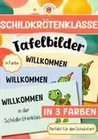 Vorschau - Präsentationen/Tafelbilder - Schildkrötenklasse - Tafelbilder - Deckblatt