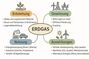 Vorschau - Arbeitsblätter - Arbeitsblätter zum Thema "Erdgas" + Lösung & MP3 + Mindmap + Infografik - Seite 2