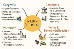 Vorschau - Arbeitsblätter - Arbeitsblätter zum Thema "Niederösterreich" + Lösung & MP3 + Mindmap + Infografik - Seite 2