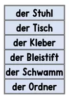 Vorschau - Poster - Visuelle Wortschatzhilfe für das Klassenzimmer. DAZ und DAF - Seite 2