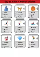 Vorschau - Spiele - Sag es nicht Buchstabe J - DaZ/DaF, Deutsch (Spiel) - Seite 1