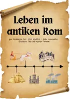 Vorschau - Arbeitsblätter - Leben im antiken Rom - Deckblatt