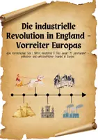 Vorschau - Arbeitsblätter - Die industrielle Revolution in England – Vorreiter Europas - Deckblatt
