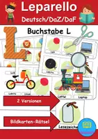 Vorschau - Unterrichtsreihen - Materialpaket - Buchstabe L XXL Paket Wortschatzpaket - DaZ/DaF, Deutsch, Sachunterricht (Grundschule) - Seite 1