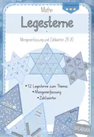 Vorschau - Spiele - Legesterne - Mengen Zahlenraum 20 - 12 Mathesterne - Mathe 1. Klasse - Deckblatt