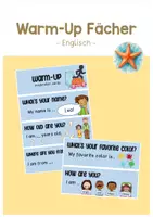 Vorschau - Spiele - Warm-Up-Fächer - Deckblatt