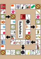 Vorschau - Spiele - Brettspiel Buchstabe L Wortschatzspiel Grundschule DaZ/DaF/Deutsch - Seite 1