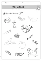 Vorschau - Arbeitsblätter - Müll trennen - Arbeitsblätter für die 1. Klasse - Seite 3
