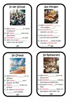 Vorschau - Spiele - Minidialoge, Konjugieren von Verben, Wortschlange - Deckblatt