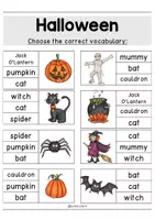 Vorschau - Spiele - Halloween (Boardgame, Klammerkarte, Wimmelbilder) - Seite 1