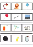 Vorschau - Arbeitsblätter - Wörterliste Buchstabe L - DaZ/DaF, Deutsch (Grundschule) Kartenspiel - Seite 2