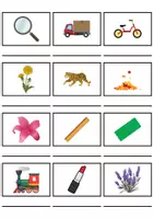 Vorschau - Arbeitsblätter - Wörterliste Buchstabe L - DaZ/DaF, Deutsch (Grundschule) Kartenspiel - Seite 3