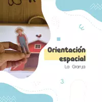 Vista previa - Refuerzo / NEE / Materiales de apoyo - Orientación espacial la granja en mesa de luz - Portada
