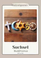 Vorschau - Quiz - Materialpaket Suchsel Weltreligionen - Seite 1