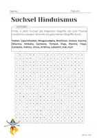 Vorschau - Quiz - Suchsel Hinduismus - Seite 1