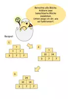 Vorschau - Arbeitsblätter - Rechenpyramide Zahlenraum bis 1000 Back to School Edition - Seite 2