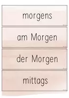 Vorschau - Bildkarten - Tafelmaterial zur Einführung des Tagesablaufs - Seite 2