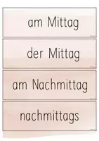 Vorschau - Bildkarten - Tafelmaterial zur Einführung des Tagesablaufs - Seite 3