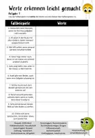 Vorschau - Arbeitsblätter - Werte Fallbeispiele Klasse 5,6,7 - Seite 3